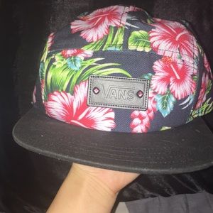 Floral Cams Skater Cap